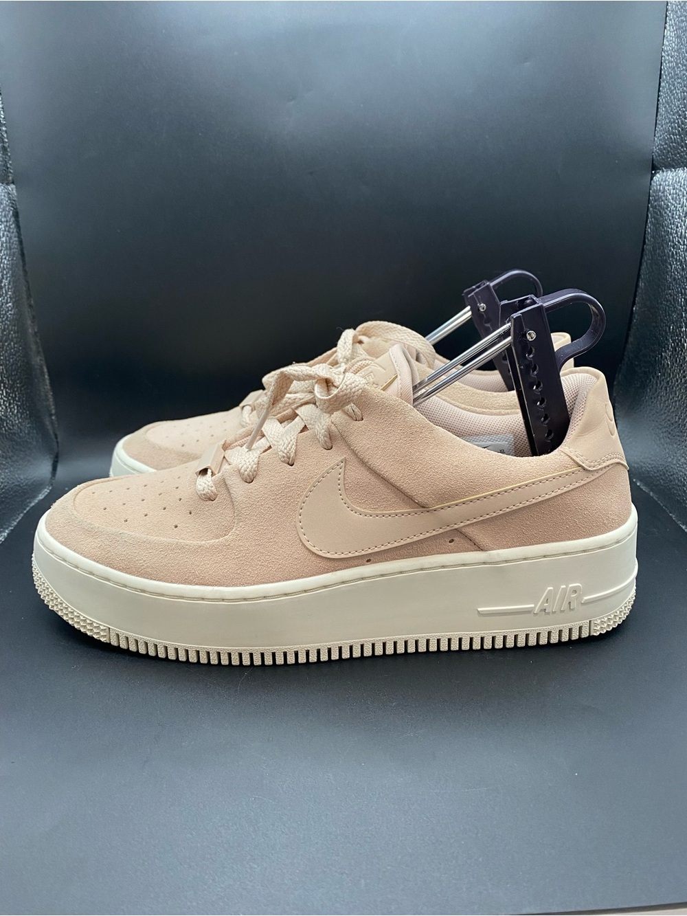 Nike Air Force 1 Womens Shoes Size 10 Pink White AR5339-201